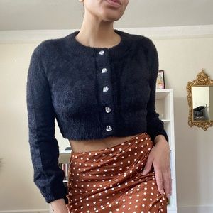 NWOT Rumors Fuzzy Sweater